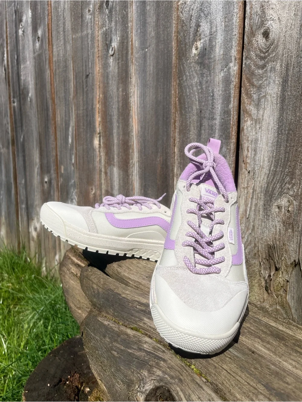 Vans Off The Wall ultra range made for the elements cold weather lavender sneake
